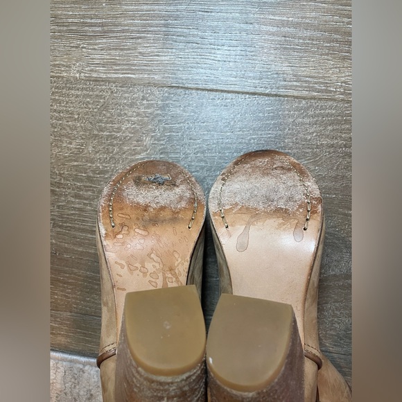 Rag & Bone Kinsey boots sz 6.5 Tan suede leather - Picture 4 of 6